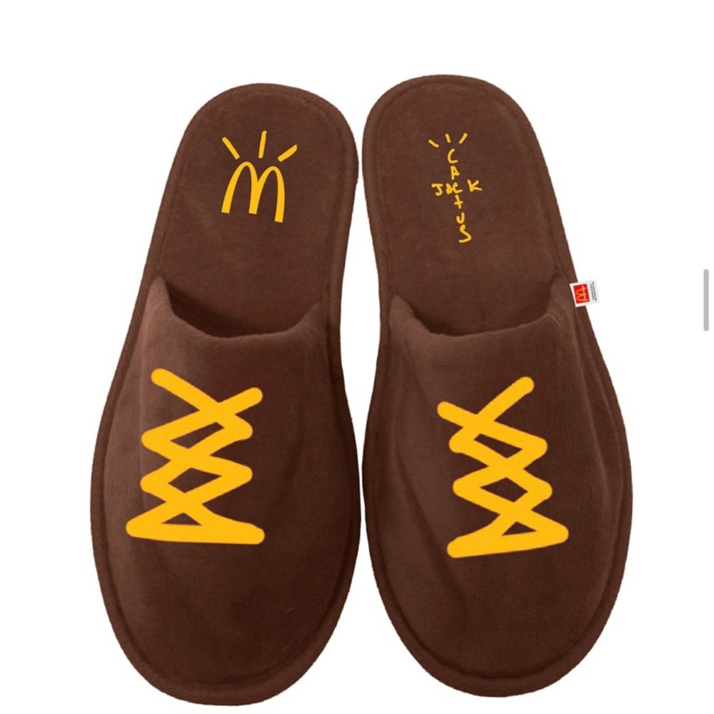 Limited edition Travis Scott x Mcdonald’s Slippers